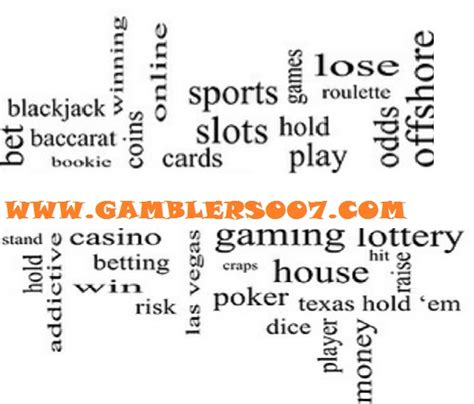 casino terminology